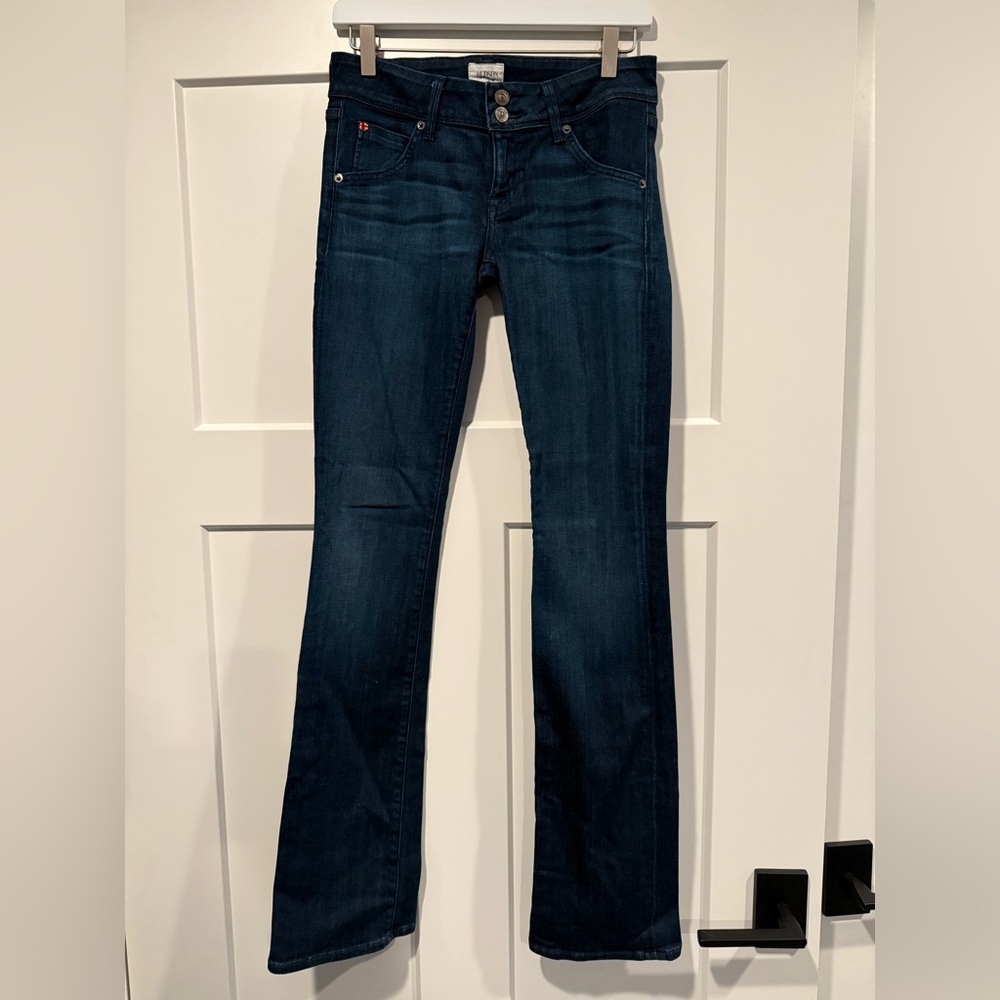 Hudson Beth Baby Boot Blue Jeans Denim Size 26